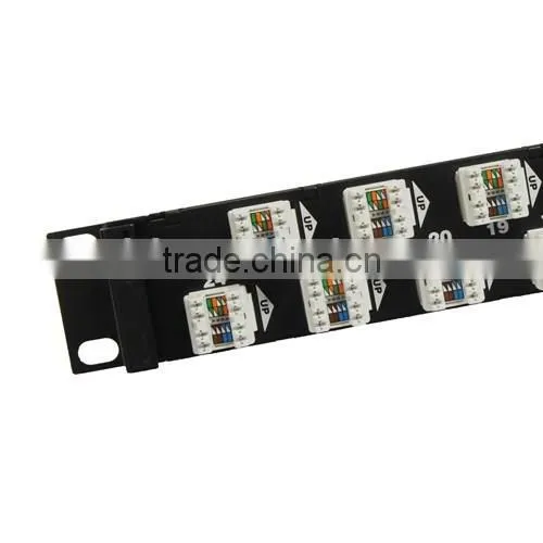 24Port UTP Cat 6 Patch Panel/Unshielded Cat 6 Patch Panel photo-3