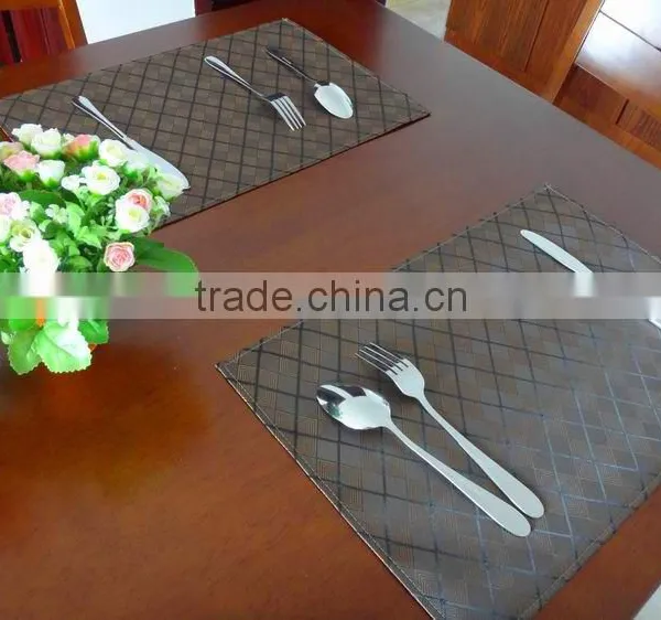 High Quality PVC 3D Placemat Hotel Restaurant photo-4