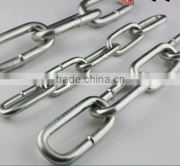 Wharf Drag Chain Function Galvanized Steel Link Chain photo-2