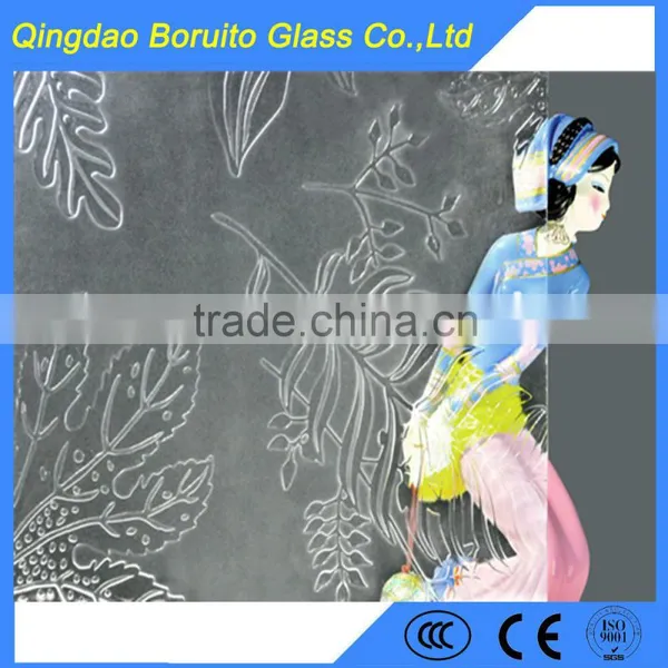 1830*2440mm Clear Sheet Glass/tinted Patterned Glass/figured Glass photo-6
