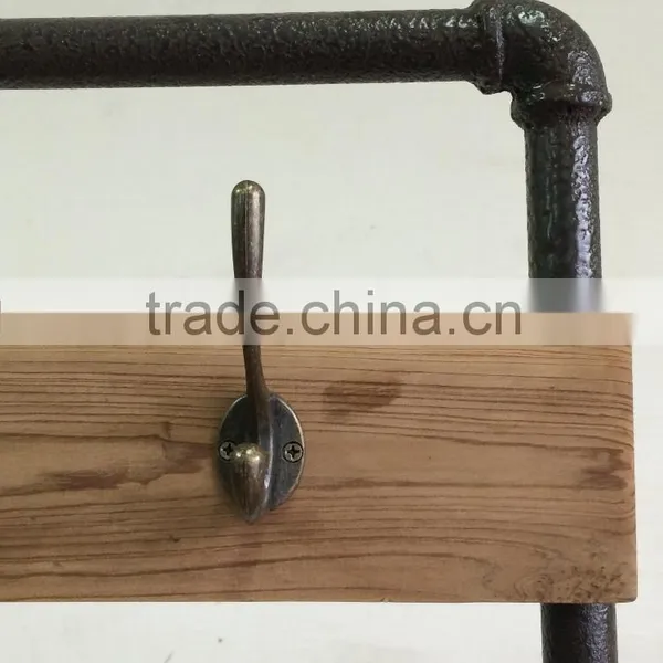 Industrial Vintaged Furniture Rustic Solid Wood Furniture photo-3