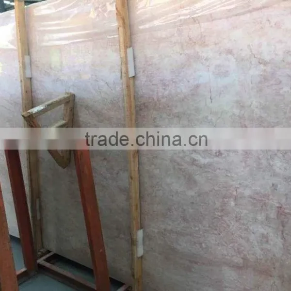 Polished Rose Cream Marble Slab photo-2
