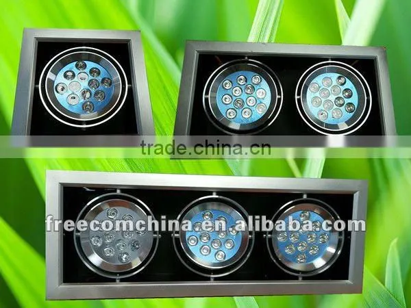 12W/24W/36W LED Grille Lamp Shell/Cover/Heatsink