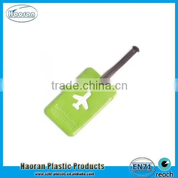 Shinny Round Shape Soft PVC Luggage Tags photo-6