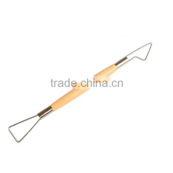 Hot Selling 5pcs Wooden Clay Sculpture Knife Carving Tool Pottery Tools photo-4