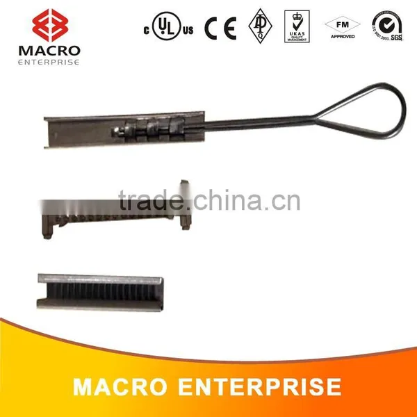 stainless steel drop cable clamp/ ftth cable clamp