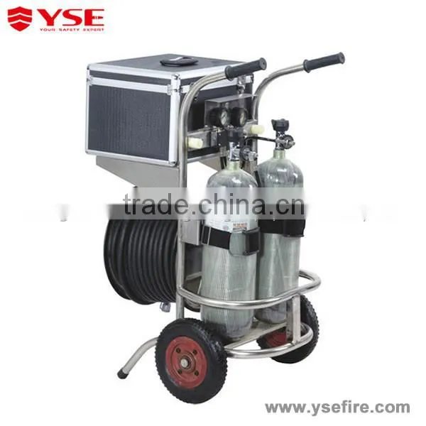 Trolley Carbon Fiber Cylinder Breathing Apparatus