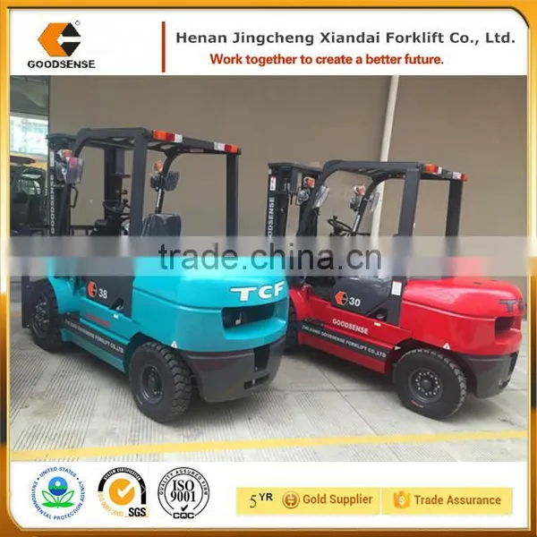 Diesel Engine Forklift 3.8 Ton TCF Series GOODSENSE Forklift Trucks for Sale With Chinese Engine