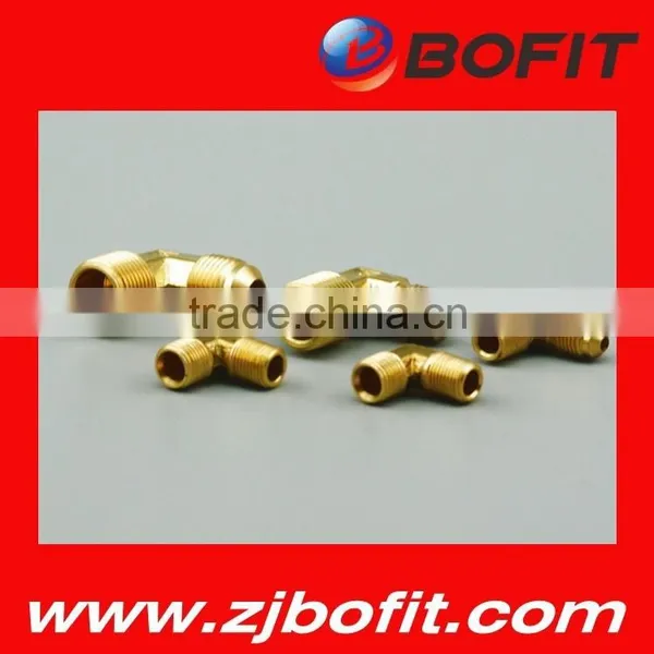 Zhejiang Factory Low Price Brass Parts Copper Pipe Flare Fitting Tube Connector Brass Barb Hose Fitting Brass Compressio Quality Choice photo-3