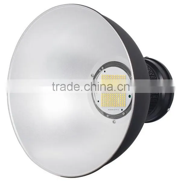 80W 5500 Lumen IP65 3000K Black SMD Housing LED High Bay Light