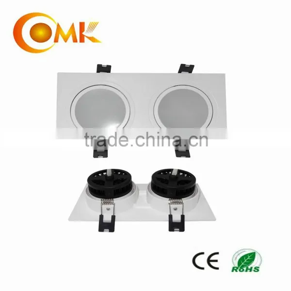 3W White Painted Square Led Downlights photo-4