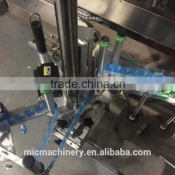 MIC New Design Double-side Labeling Machine for Round and Square Bottle and Unnormally Shape Bottle photo-3