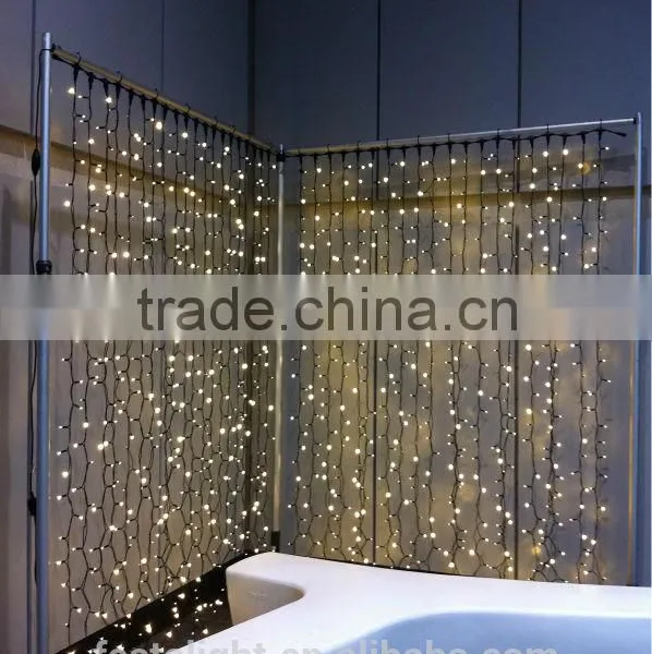 2016 China Supplier Wedding Lights3Mx3M 400 Led Curtain Light/led Decorative Lights photo-5