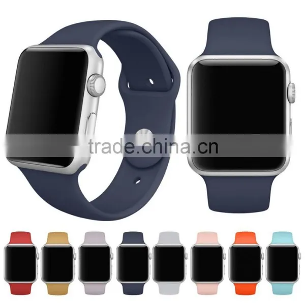 China 2016 Cheap Watch Strap for Apple Watch Silicone Watch Band With Wholesale Price photo-5