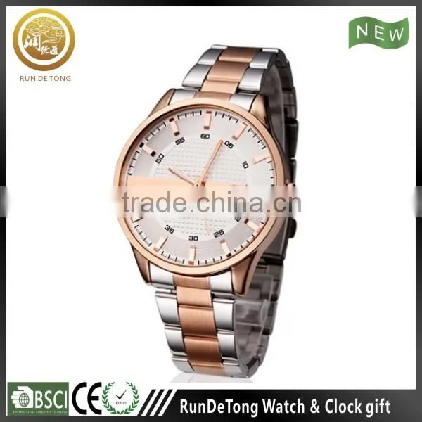 New Fashion Date Calendar Stainless Steel Men Watch