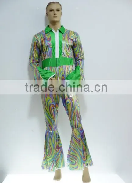 70'S Disco Suit Dancer Mens Fancy Dress 70s Party Uniform Instant Costume photo-2