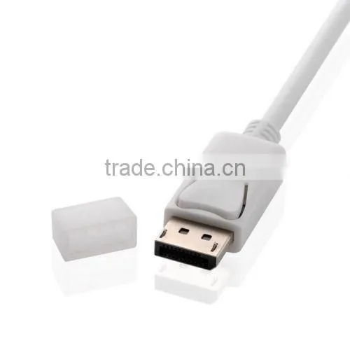 White 2 in 1 DP Display Port to VGA + HDMI Female 2 in 1 Adapter Cable for Dell Nvidia ATI photo-2
