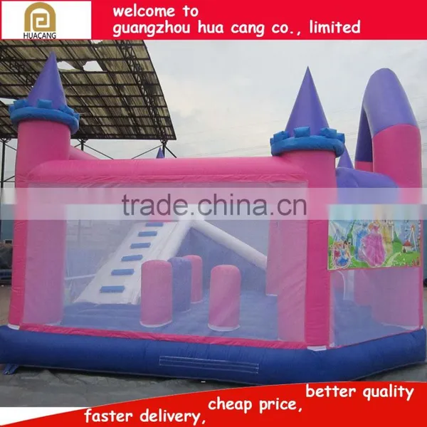 Castle Shape Cartoon Theme Inflatable Bouncer for Kids photo-4