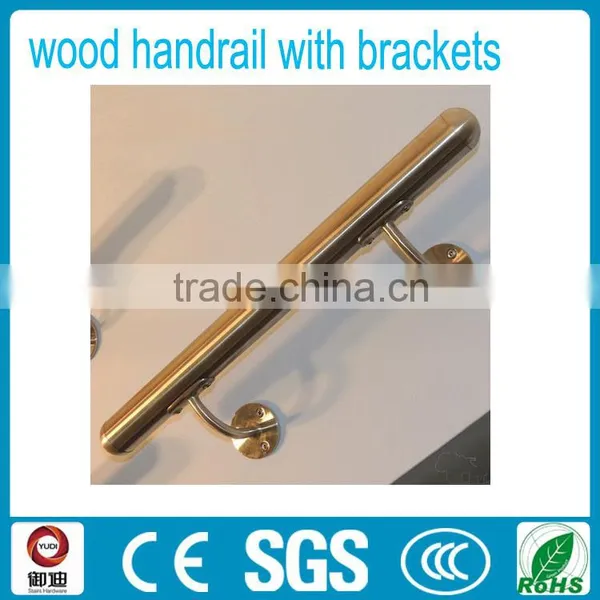 Hot Sale Stairs Fitting Stainless Steel Wood Handrail Bracket photo-3
