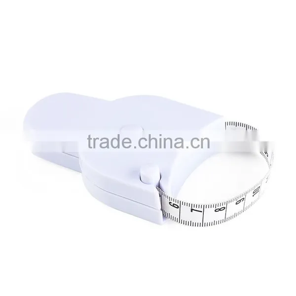 New 2016 Company Logo Design Plastic Case Body Circumference Waist Fiberglass Measuring Tape 150cm photo-5