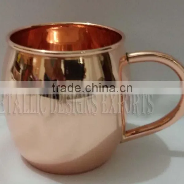 100% Moscow Mule Copper Mugs
