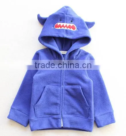 Polar Fleece Jacket Boy's Thin Warm Coat Boy's Casual Coat With Hooded Cheap Warm Coat photo-2