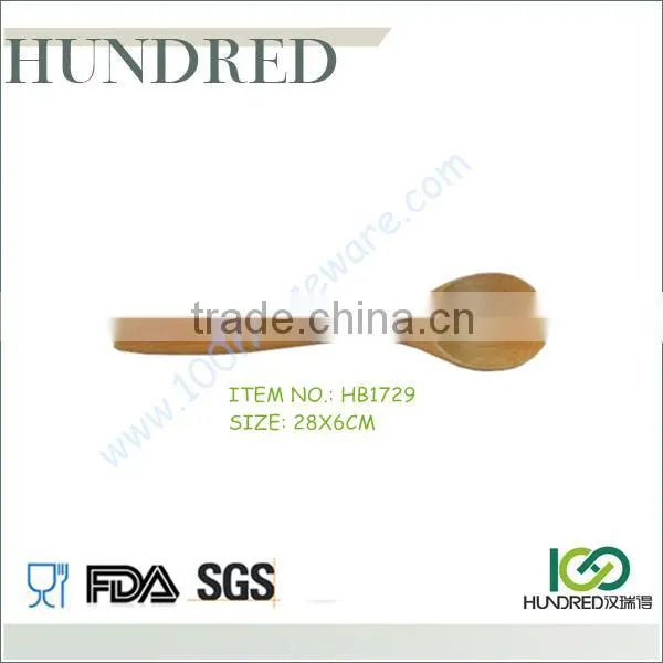 Chinese Bamboo Soup Spoon for Cooking Tool Set photo-2