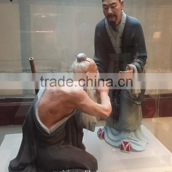 Abject Apology of Chinese Folk Culture Art Silicone Sculpture