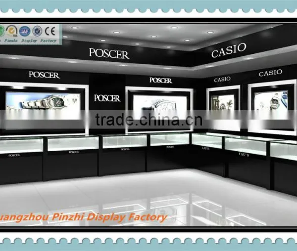 Prepossessing Design Retail Jewellery Watch Store Showcase Pedestal Display Case photo-5