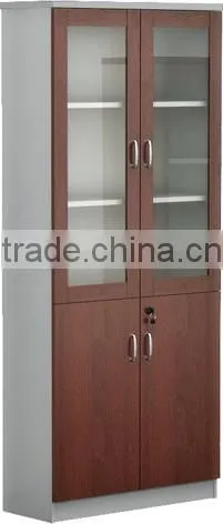 Bookcase Filing Cabinet With Glass Door photo-2