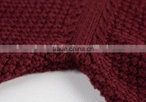 2015 Mens Winter Warm Keeping Colorful Pullover Thick Sweater photo-4