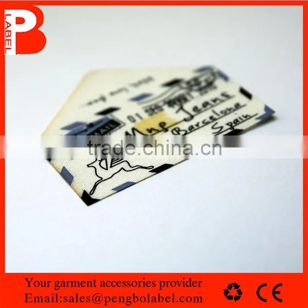 Tea Dye Care Label for Jeans, Different Logo Design photo-2