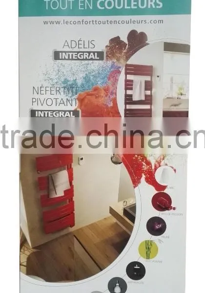 Silver Steppy Retractable Banner Stand