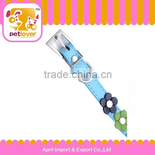 Cute and Flower Decoration Puppy Dog Collar photo-6