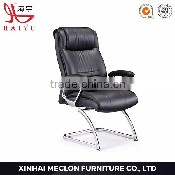 2016 Hot New Furniture Aluminium Arm Leather Big Boss Heavy Duty Office Chairs photo-6