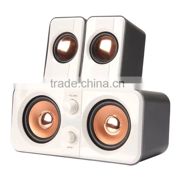 Top Selling Active Type With 2.1 Double Bass Speaker