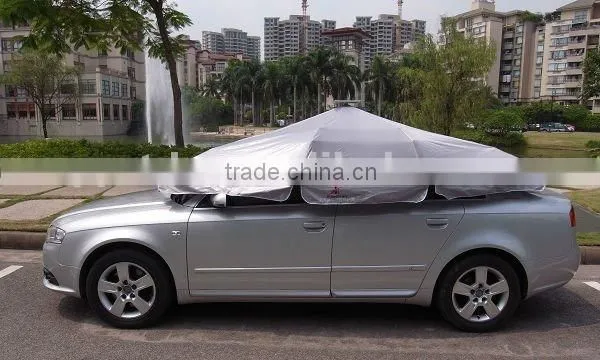 Solar Remote Control Car Cover