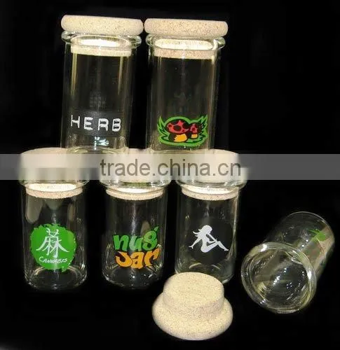 Glass Nug Jars Glass Container