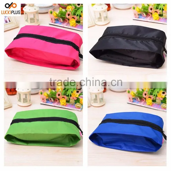 Luckiplus Portable Waterproof Nylon Travel Shoe Bags