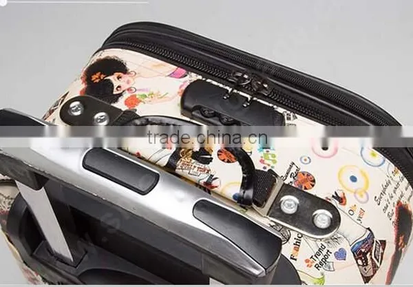 Soft 4 Wheels Cheap Trolley Luggage photo-6