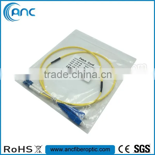 OEM SM LC SC Flat Duplex Figure 0 Fiber Optic Patch Cable photo-2