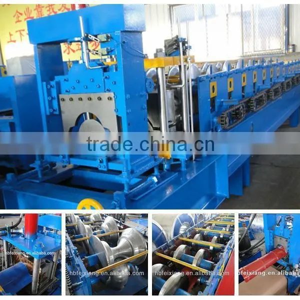 FX Rainwater Gutter Pipe Cold Roll Forming Small Machine Big Profits photo-3