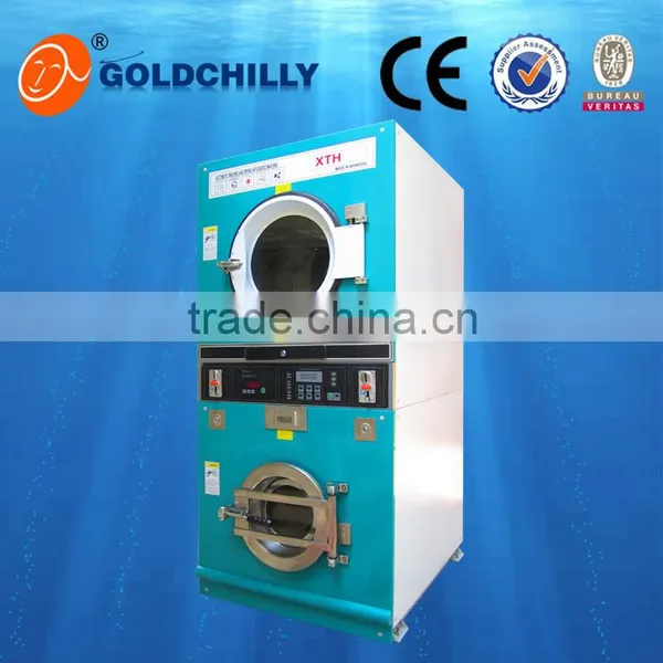 The Explosion Micro Vibration Commercial Stackable Washer Extractor Dryer Three in One Machines With Best Price photo-2