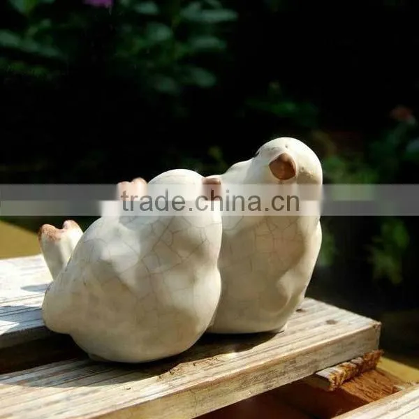 ceramic bird for garden