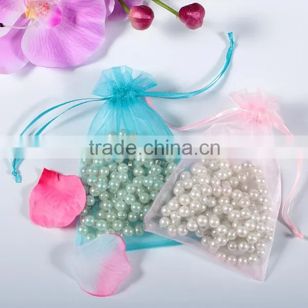 Custom Made Satin Organza Bags Pouches,Organza Pouch Made in China photo-4