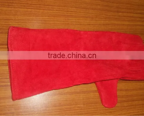 A.F.JAY WELDING GLOVES RED SIMPLE