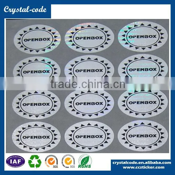 Adhesive Paper Roll Clear Transparent Round Label photo-4
