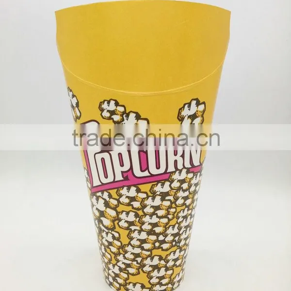Customized 20oz Disposable Paper Popcorn Cup photo-2