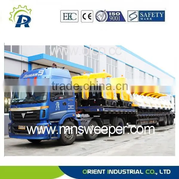 Mechanical Driving Linoleum Road Sweeper With Lead Acid Battery Free of Maintenance photo-3
