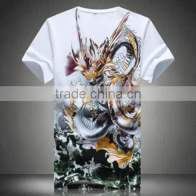 Wholesale T-shirts Design Your Own Cotton T Shirt/Custom T Shirt Printing/T Shirt Wholesale China photo-6